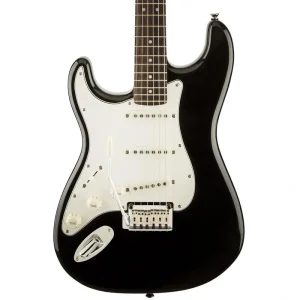 Squier Standard Strat Left-Handed – Black Metallic