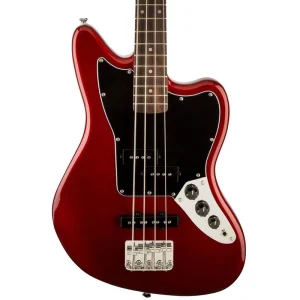Squier Vintage Modified Jaguar Bass Special SS – Rosewood – Candy Apple Red