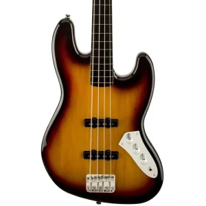 Squier Vintage Modified Jazz Bass Fretless – Ebonol – 3-Color Sunburst