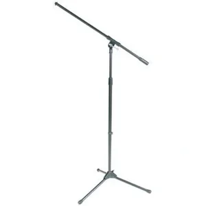 Stageline MS205B Tripod Microphone Stand w/ Boom – Black