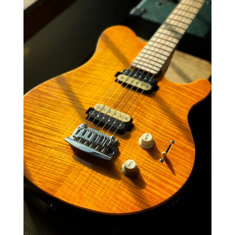 Sterling by Music Man Axis Electric Guitar Trans Gold Finish