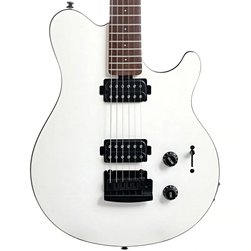 Sterling by Music Man Axis Electric Guitar, White Finish