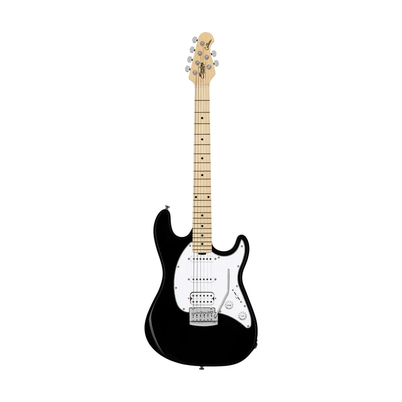 Sterling By Music Man Cutlass CT20 Electric Guitar, Maple FB, Black