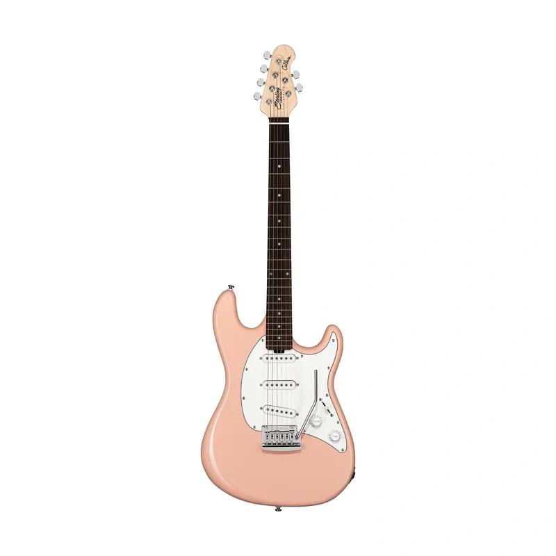 Sterling by Music Man Cutlass CT30SSS Electric Guitar, Laurel FB, Pueblo Pink