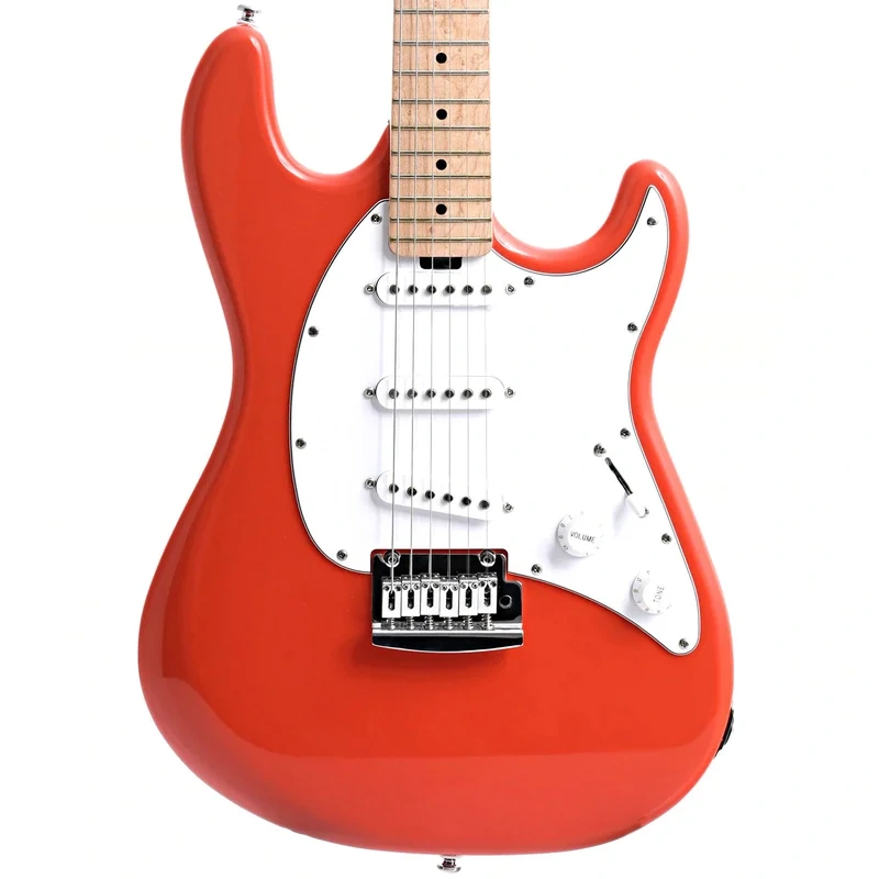 Sterling by Music Man Cutlass SSS Electric Guitar, Fiesta Red