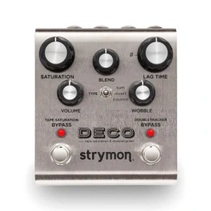 Strymon Deco Tape Saturation & Doubletracker Guitar Effects Pedal