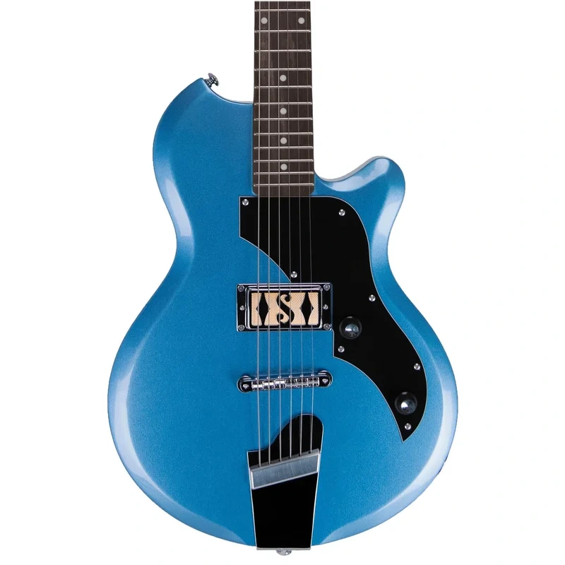 Supro Island Series Jamesport Guitar – Single Pickup – Ocean Blue Metallic – Free Gig-Bag