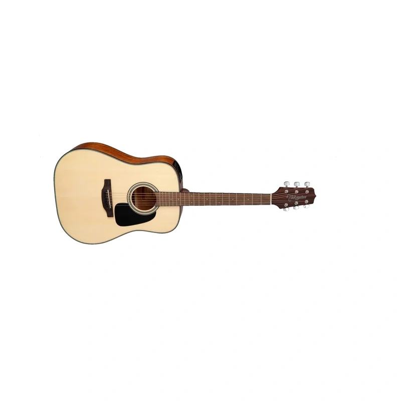 Takamine Dreadnought Acoustic Spruce Top Acoustic / Electric Guitar, Natural Satin GLD12E-NS