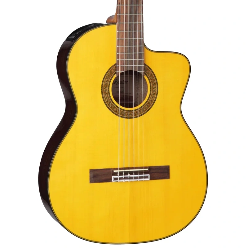 Takamine GC5-CE Classical With Cutaway – Spruce Top – Natural