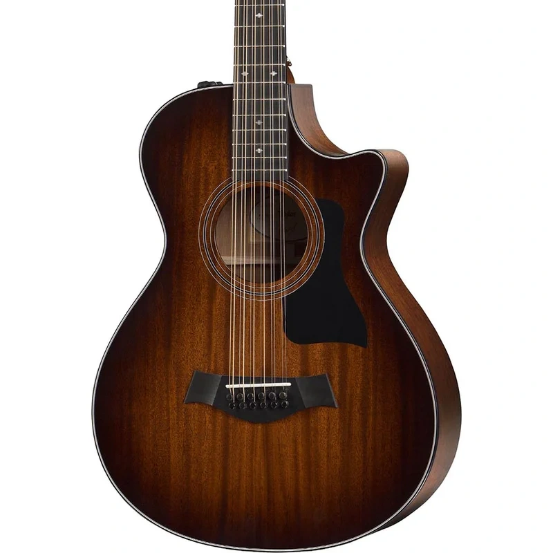 Taylor 2017 362CE Grand Concert 12-String Acoustic – Shaded Edgeburst Mahogany Top