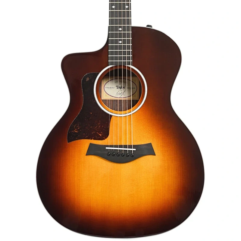 Taylor 214ce Sunburst Deluxe & Case, Left Handed