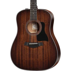 Taylor 320E Mahogany Dreadnought – Shaded Edgeburst