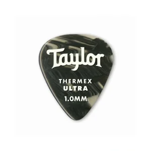 Taylor 351 Thermex Ultra Picks, Black Onyx, 1.00mm, 6-Pack