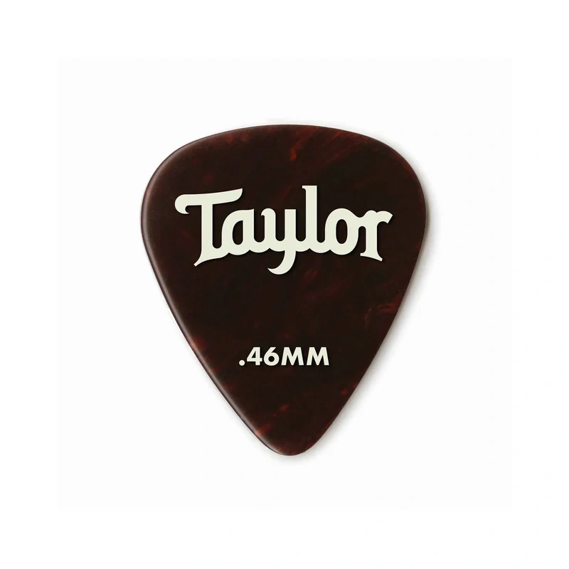 Taylor Celluloid 351 Picks, Tortoise Shell, .46mm, 12-Pack