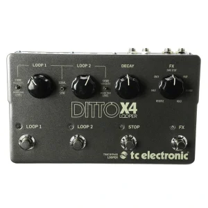 TC Electronic Ditto X4 Looper – Dual Track Looper