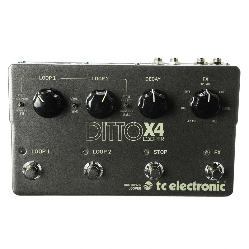 TC Electronic Ditto X4 Looper – Dual Track Looper