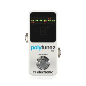 TC Electronic PolyTune Mini 2 Tuner Guitar Pedal (T33-000-DD700)