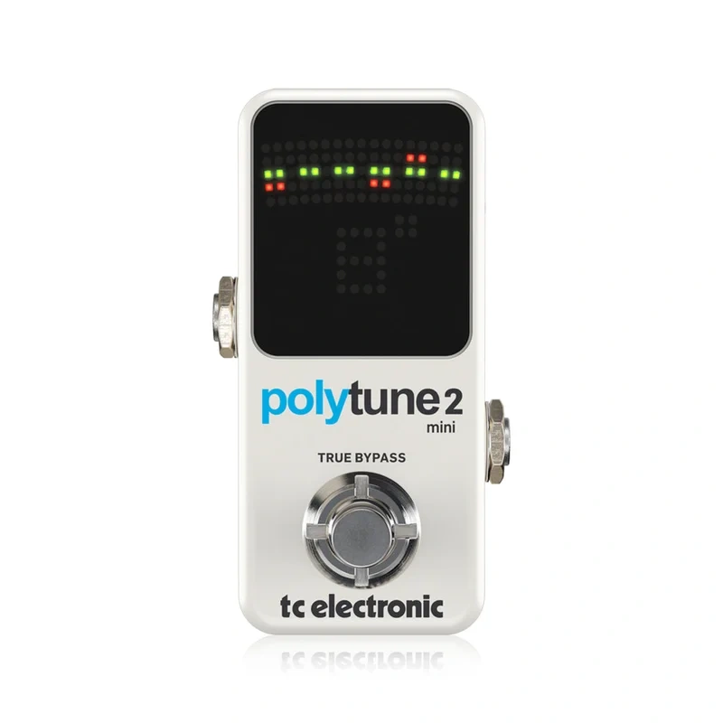 TC Electronic PolyTune Mini 2 Tuner Guitar Pedal (T33-000-DD700)