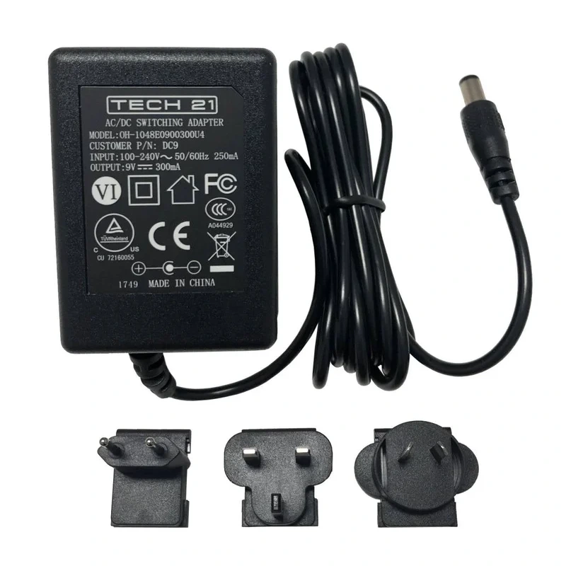 Tech 21 DC9 9V DC Universal Power Supply