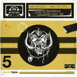 The Lost Tapes Vol. 5: Live at Donington Download Fest ’08 (Yellow Vinyl) – Motorhead (Vinyl) (BD)