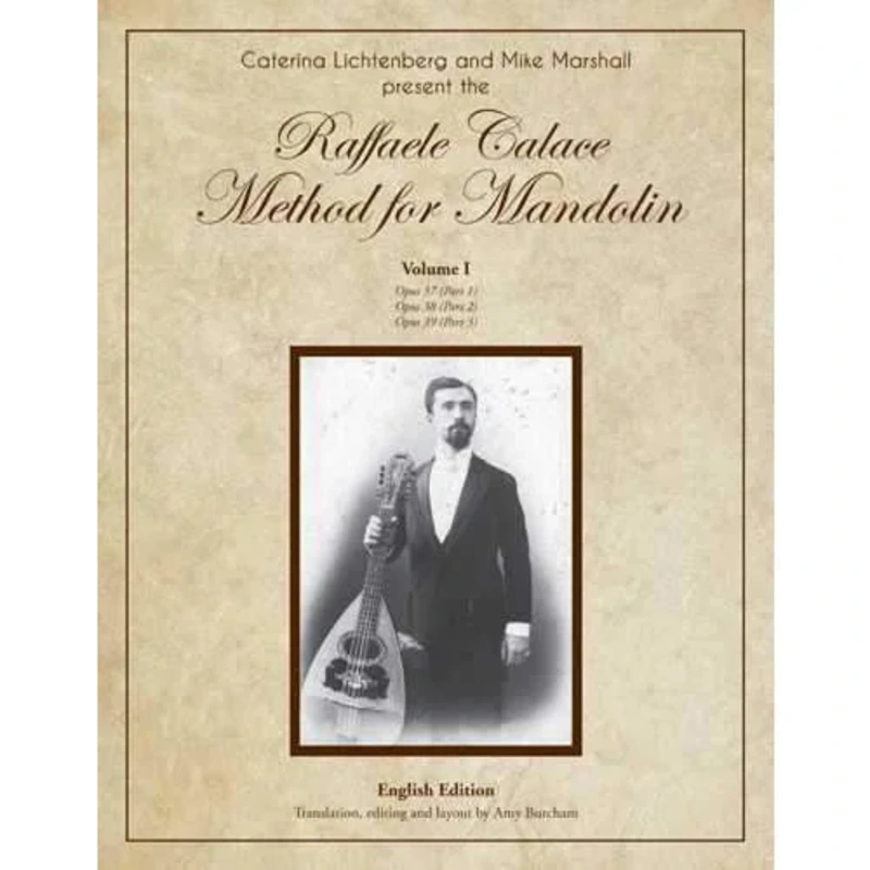 The Raffaele Calace Method for Mandolin – Volume I, English Edition