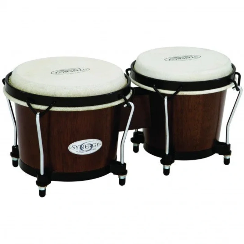 Toca 2100TOB Synergy Wood Bongos – Tobacco