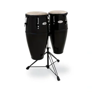 Toca 2300FBK Synergy Series Fiberglass Conga Set w/Stand (Black)