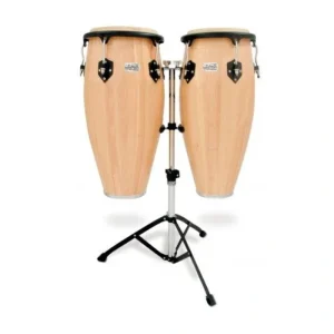 Toca 2800N Player’s Series Wood Conga Set with Double Stand – Natural