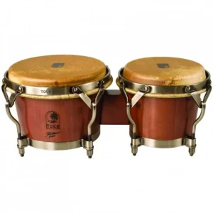 Toca 3900D Traditional Series Bongos – Dark Walnut