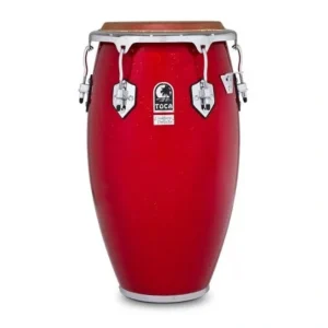 Toca 4612-1/2FR Custom Deluxe Fiberglass Tumba – Red Sparkle