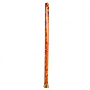 Toca DIDG-DOS Duro Didgeridoo – Orange Swirl