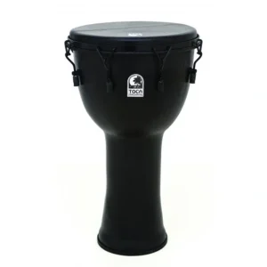 Toca Freestyle Black Mamba Mechanically Tuned 14 Djembe with Bag