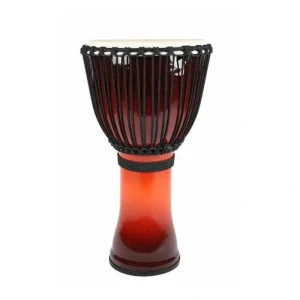 Toca SFDJ-10AFS Synergy Freestyle Rope Tuned 10″ Djembe – African Sunset