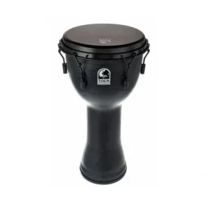 Toca SFDJ-12BM Synergy Freestyle Rope Tuned 12″ Djembe – Black Mamba