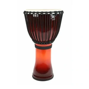 Toca SFDJ-9AFS Synergy Freestyle Rope Tuned 9″ Djembe – African Sunset