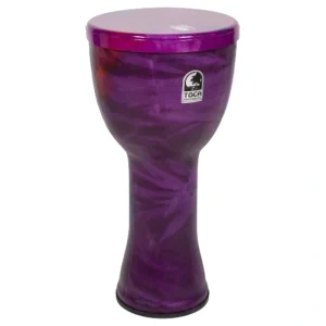 Toca SFDL-12WP Freestyle Lightweight 12″ Djembe with Bag – Woodstock Purple