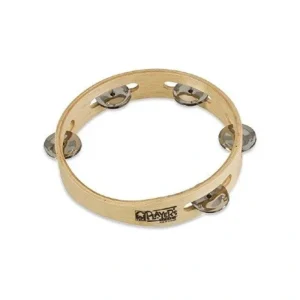 Toca T1075  Player’s Series Wood 7 1/2″ Tambourine – Single Row