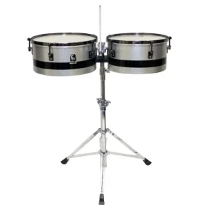 Toca T1415-EVGG Eric Velez Timbale Set 14″ and 15″ with Stand