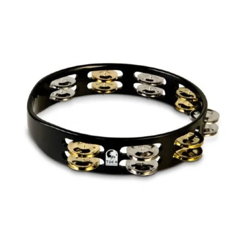 Toca TCT10-BK Colorsound 10″ Tambourine – Black