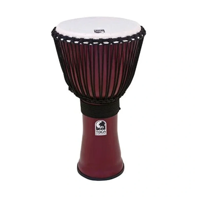 Toca TF2DJ-10AD Freestyle II Rope Tuned 10″ Djembe – African Dance