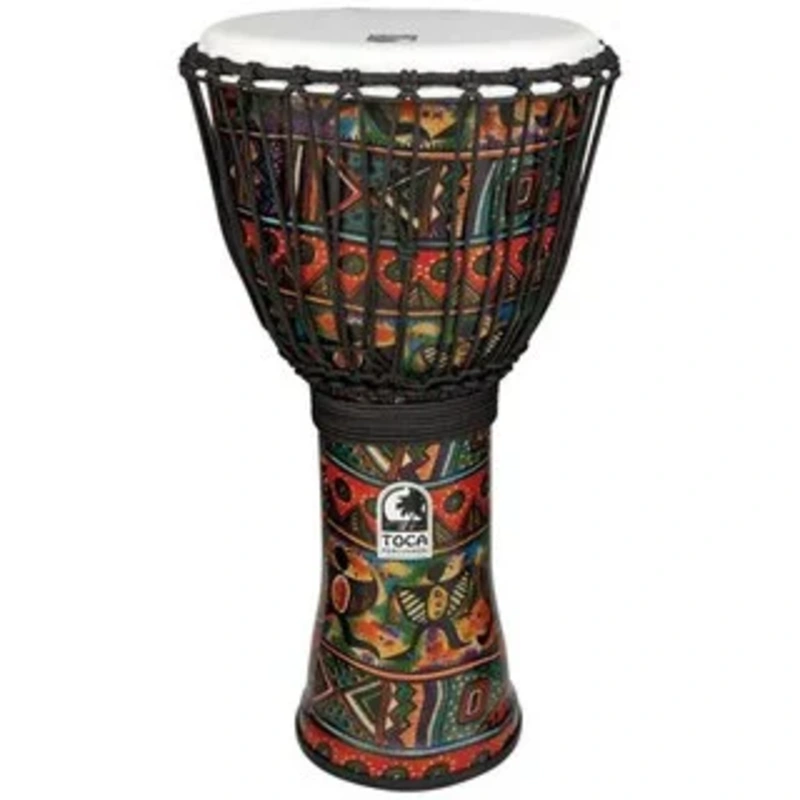 Toca TF2DJ-9AD Freestyle II Rope Tuned 9″ Djembe – African Dance