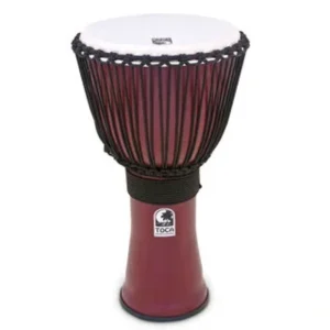 Toca TF2DJ-9R Freestyle II Rope Tuned 9″ Djembe – Red