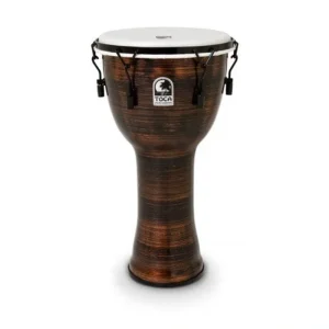Toca TF2DM-12SC Freestyle II Mechanically Tuned 12″ Djembe – Copper Spun