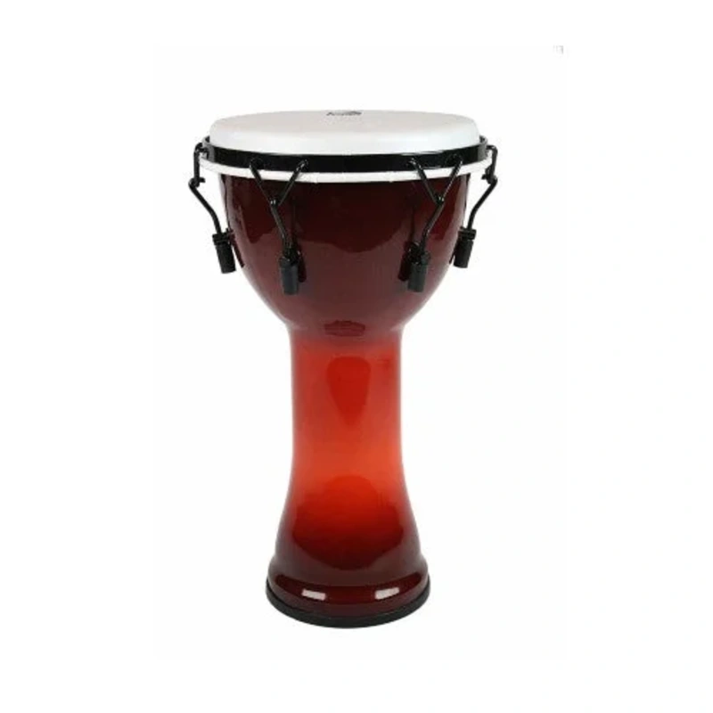 Toca TF2DM-14AFSB Freestyle II Mechanically Tuned 14″ Djembe with Bag – African Sunset