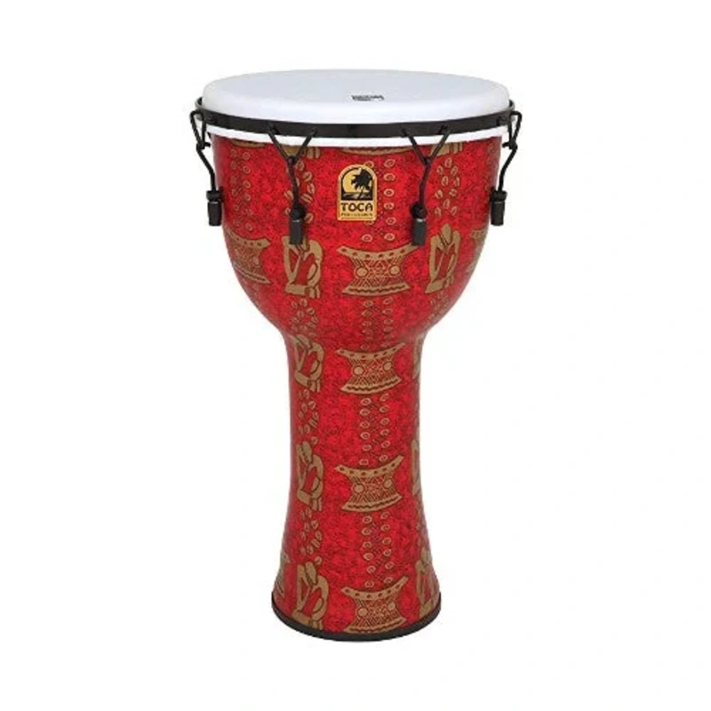 Toca TF2DM-14TB Freestyle II Mechanically Tuned 14″ Djembe with Bag – Thinker
