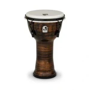 Toca TF2DM-9SC Freestyle II Mechanically Tuned 9″ Djembe – Spun Copper