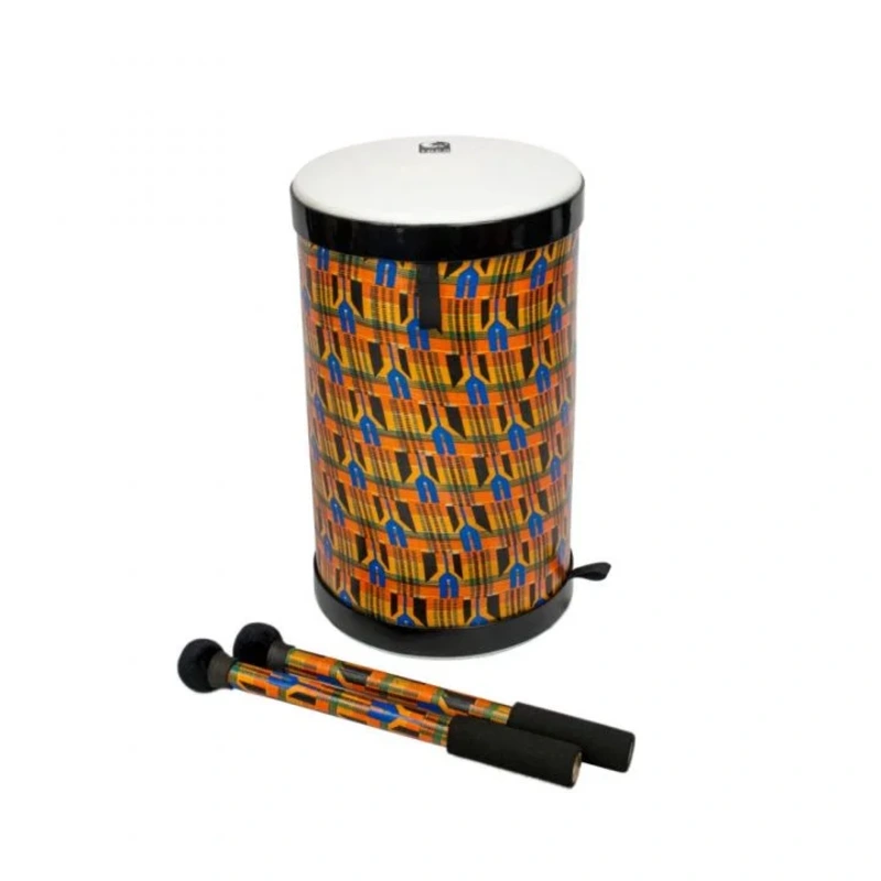 Toca TF2NDD-12K Freestyle II Nesting 12″ Djundjun Fiberglass – Kente Cloth