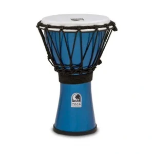 Toca TFCDJ-7MB Freestyle Colorsound 7″ Djembe – Metallic Blue