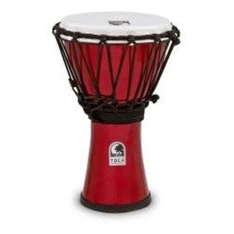 Toca TFCDJ-7MR Freestyle Colorsound 7″ Djembe – Metallic Red