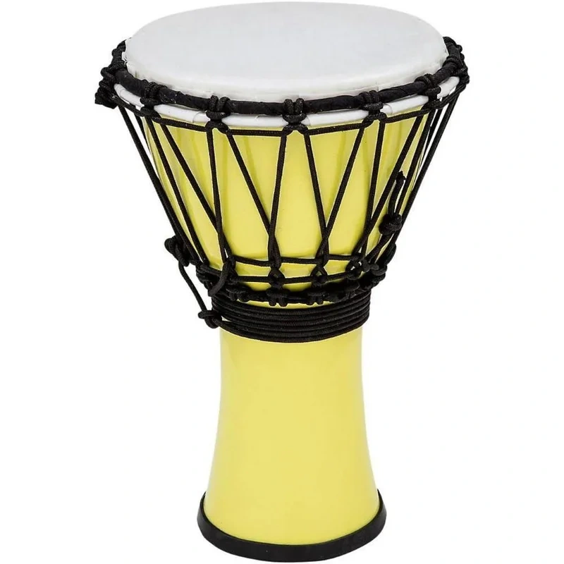 Toca TFCDJ-7PY Freestyle Colorsound 7″ Djembe – Pastel Yellow